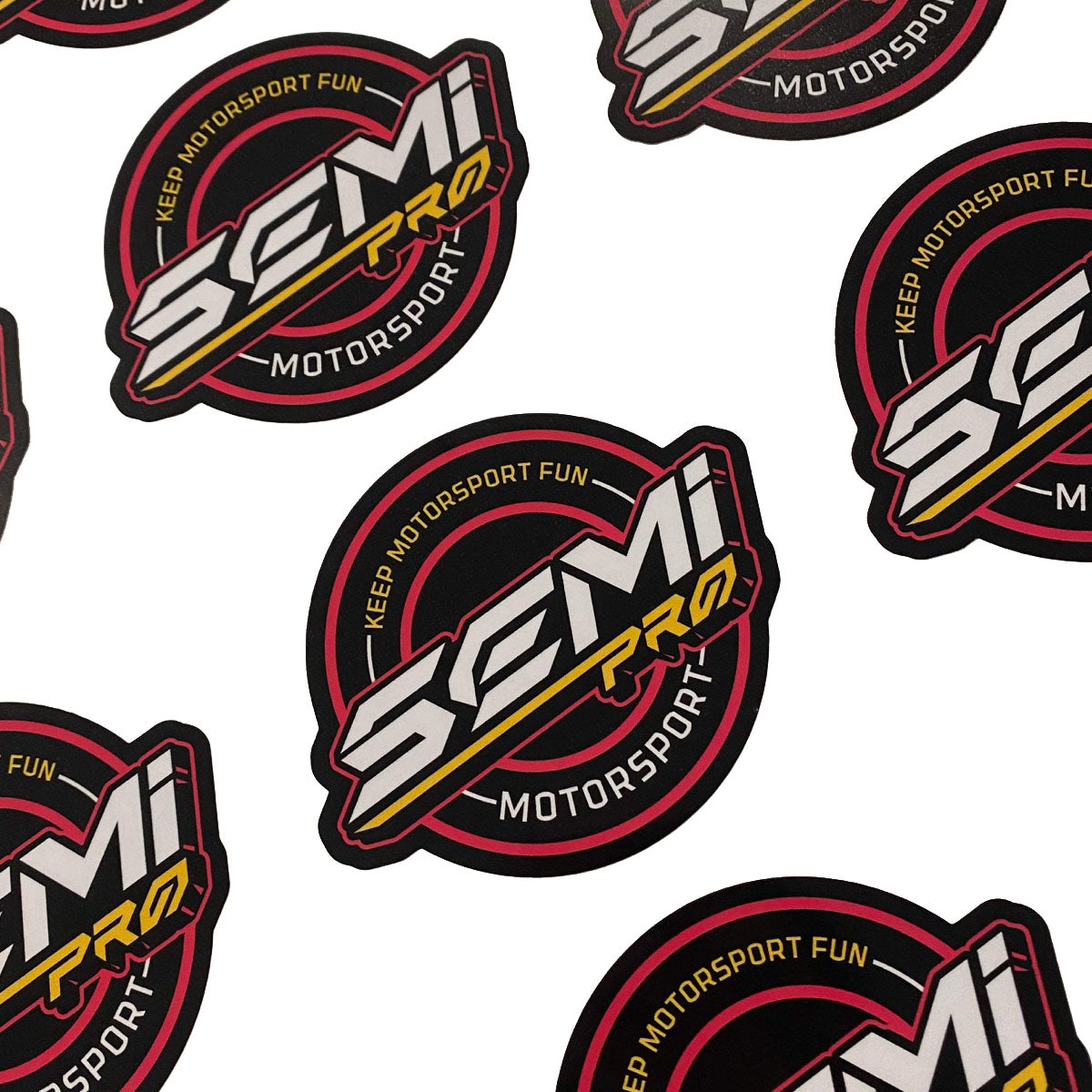 Pro Mod Stickers Semi-Pro Motorsport Stickers